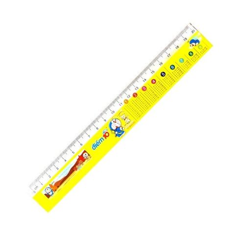 Thước Thẳng Điểm 10 SR-011/DO - 20cm - Màu Vàng (TL)