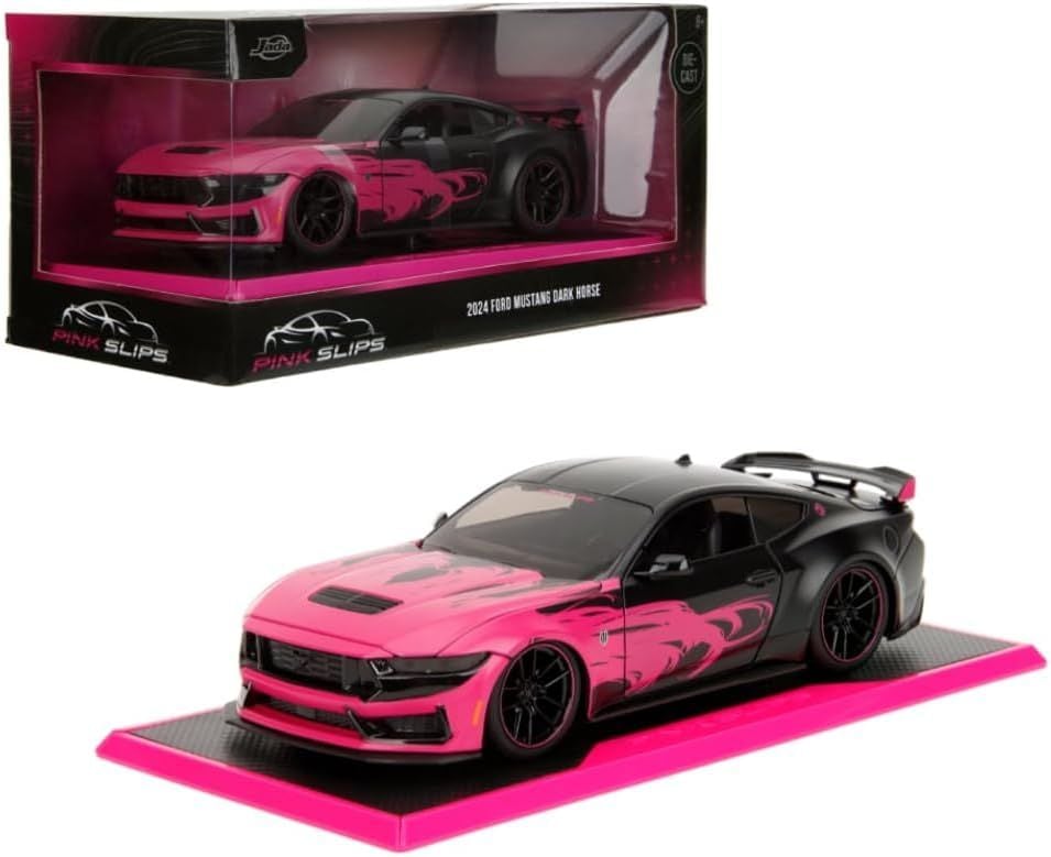 Jada Xe Mô Hình Pink Slips 2024 Ford Mustang Dark Horse 1:24