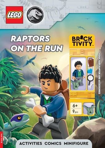 Lego Jurassic World: Raptors On The Run Activity Book _ Mom 0626