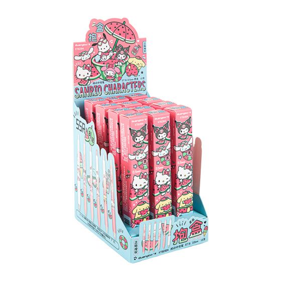 Sanrio - Bút Gel Xanh GUBKT82304-HW Sr Ngòi 0,5MM - GIAO HÌNH NGẪU NHIÊN