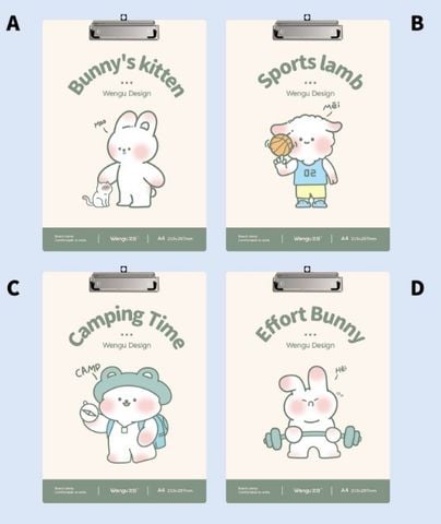 Bìa Trình Ký A4 Giấy F3-501  Wengu