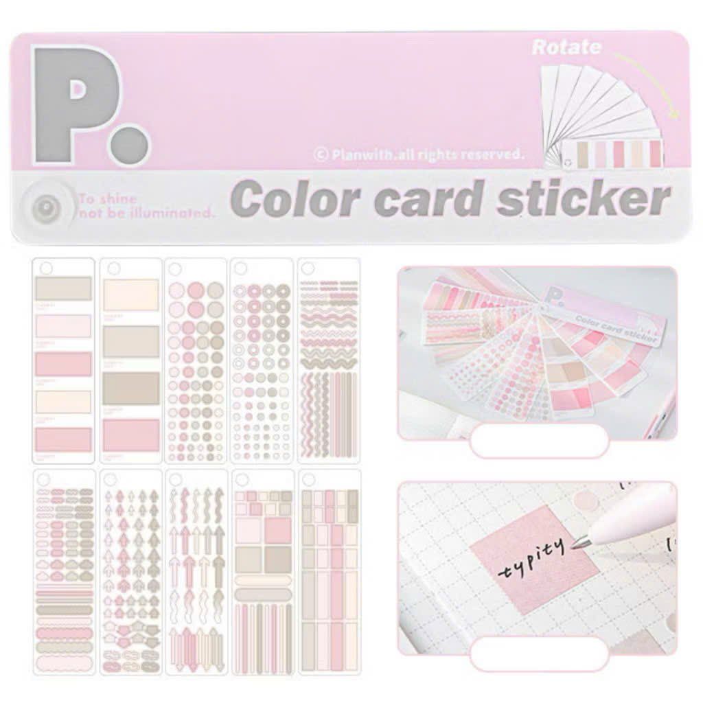 U-Trends Sticker Note Planwith Nh.Màu-Hồng Rpy63 60020918