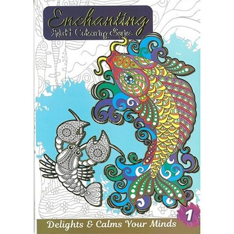 Enchanting Adult Coloring Book 1