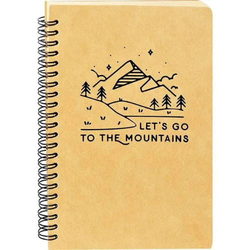 Sổ Kraft lò xo NT A5 120 trang