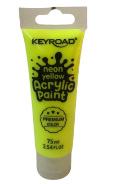 Màu Vẽ Acrylic 75ml Vàng Neon KR972214