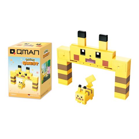 Keeppley Pokemon Lắp Ráp Quest Play Series Pikachu Arch 73014-1