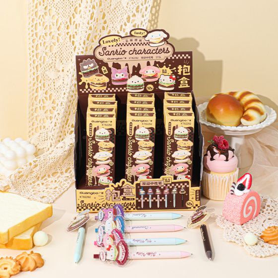 Sanrio - Bút Gel Xanh GUBKT82292-HW Hình Ngẫu Nhiên Sr Ngòi 0,5Mm