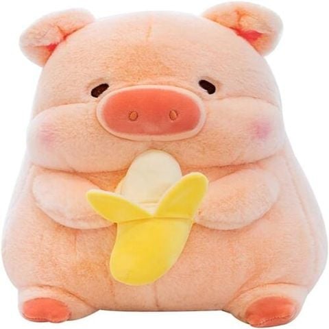 U-Trends Thú Bông Heo Ăn Chuối St004 60019216 (Thkg0084)