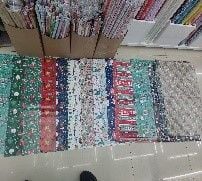 Giấy Gói Quà 80Gsm 22742#3 H/50 Noel