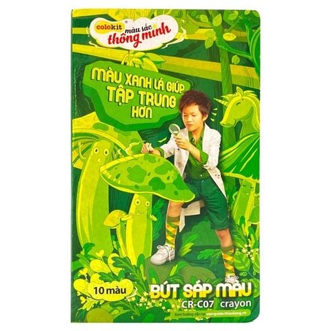 Sáp 10 Màu Thiên Long CR-C07