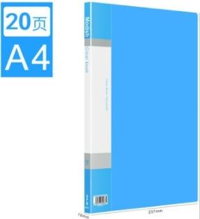 Bìa Đựng Hồ Sơ 20 Trang Huajie DB1032