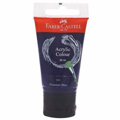 Tuýp Màu Vẽ Acrylic 30ml Prussian Blue (Xanh Phổ) Faber 1183051