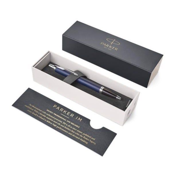 Bút Bi Cao Cấp Parker IM Đ-Matte Blue CT TB4-1975640 (TL)