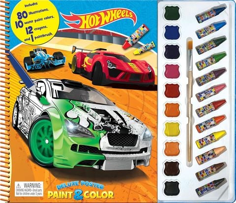 Mattel Hot Wheels Deluxe Poster Paint_Phidal 0925