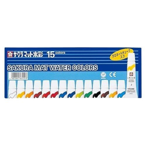 Màu Nước Sakura Mat Water Color 5ml 15 Màu