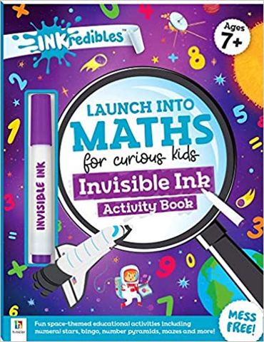 Inkredibles: Launch Into Maths Invisible Ink Activity Book