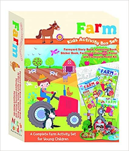 Kids Activity Box Set - Farm