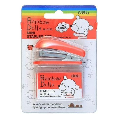 DELI E0253 Dập Ghim 10# MINI + Lỗi Ghim (24C/H)