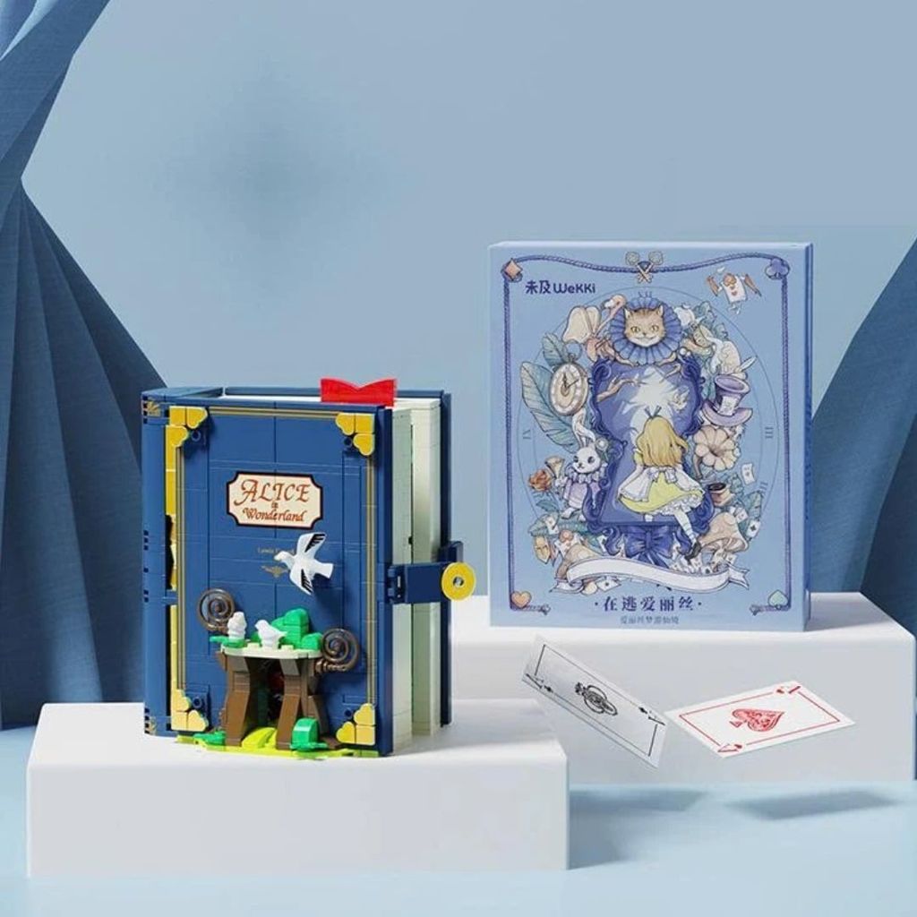 Wekki Đồ Chơi Lắp Ráp Quyển Sách Alice Wk506172 60018138