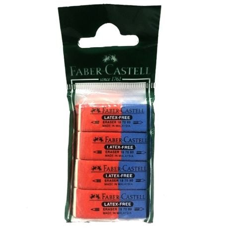 Bộ Gôm Tẩy Mực - Faber-Castell 187080 (4 Viên) (COX)