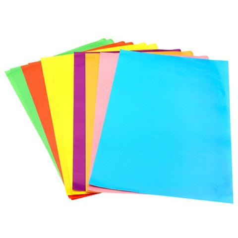 Giấy Thủ Công Màu Có Keo 7 Tờ/Xấp