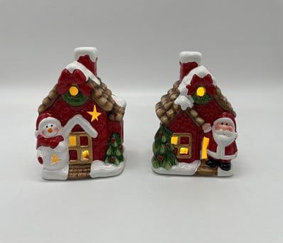 Trang Trí Gốm Sứ Ngôi Nhà Kk23017A Noel