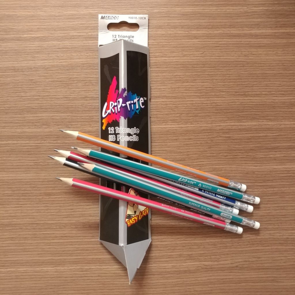 BÚT CHÌ THÂN TAM GIÁC HB MARCO 9001E-12CB