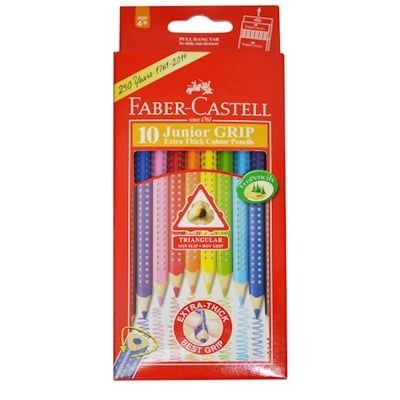 Chì Màu Junior Grip - 10 Màu Dài -116260