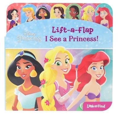 Disney Princess Lift A Flap Look And Find Board