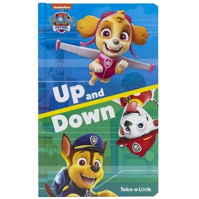 Paw Patrol Up & Down Take A Look Book