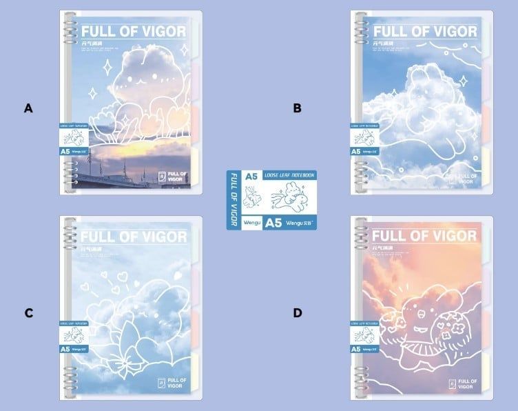 Sổ Lò Xo Hs A5 60Tr Bi038 Wengu