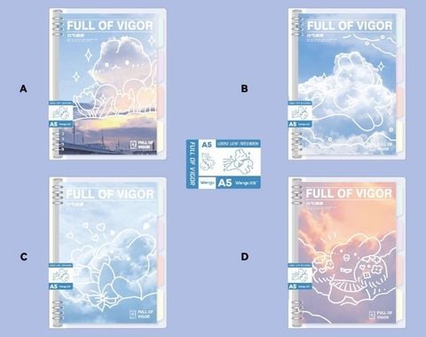 Sổ Lò Xo Hs A5 60Tr Bi038 Wengu