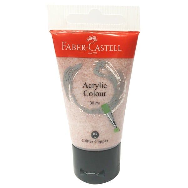 Tuýp Màu Vẽ Acrylic 30ml Glitter Copper