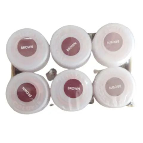 Hộp 6 lọ cùng màu WACO-C09 - BROWN