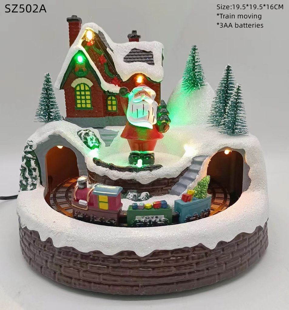 Mô Hình Trang Trí Ngôi Nhà L-Sz502A Noel