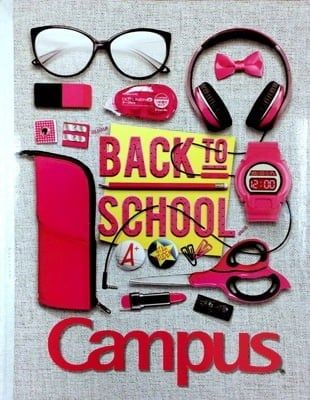 Vở Campus A5 4 Ly Ngang (2mm) 200 Trang ĐL 70 Style Me (TK)