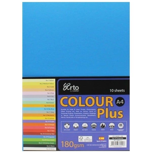 Tập Giấy Màu CR 36569(10Tờ/Xấp)