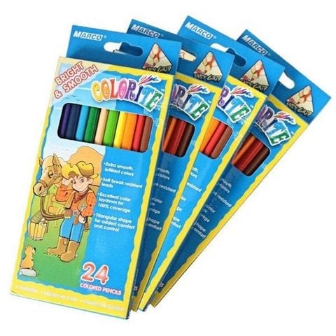 Bộ Chì Màu Marco ColoRite 24 Cây