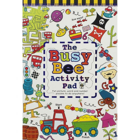 The Busy Bee Activity Pad - Blue