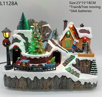 Mô Hình Trang Trí Ngôi Nhà L-1128A Noel