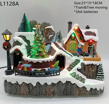 Mô Hình Trang Trí Ngôi Nhà L-1128A Noel