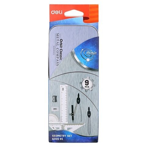Bộ Dụng Cụ Học Sinh 09 Món - Deli G30695