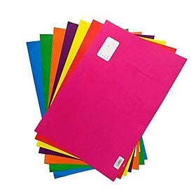 Bao Tập + Giấy Màu Thủ Công (20.5 x 32)
