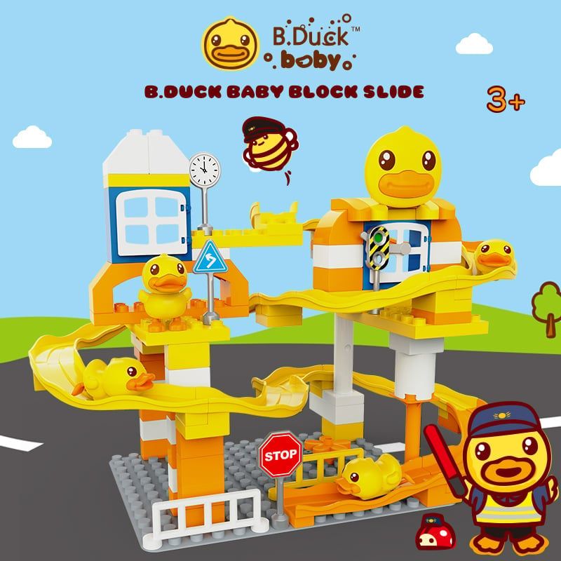 Đồ Chơi Lắp Ráp Đường Đua B.Duck Wl-Bd153 Hangwing