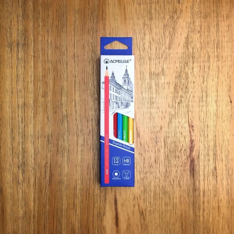 Viết Chì Gỗ Hb 12 Cây 43513 Acmeliae