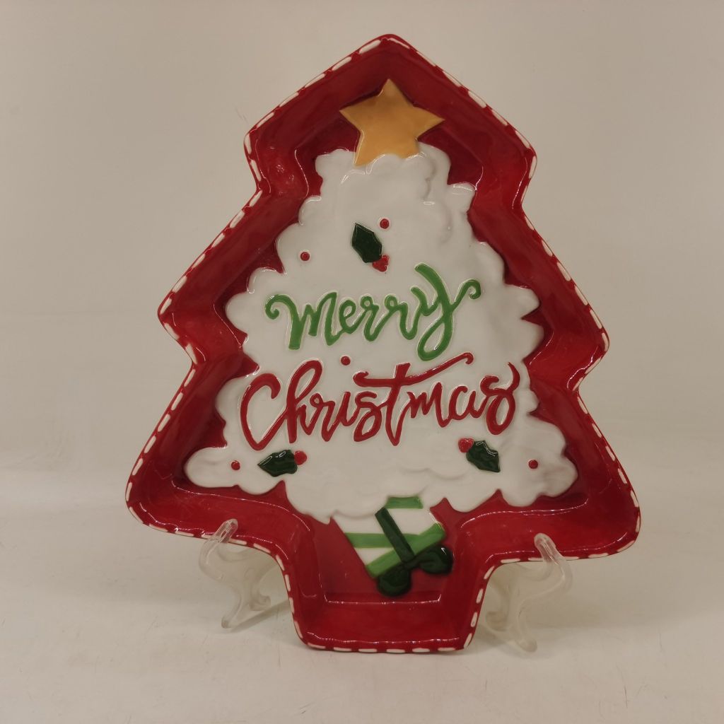 Đĩa Gốm Sứ Dyt252 Noel