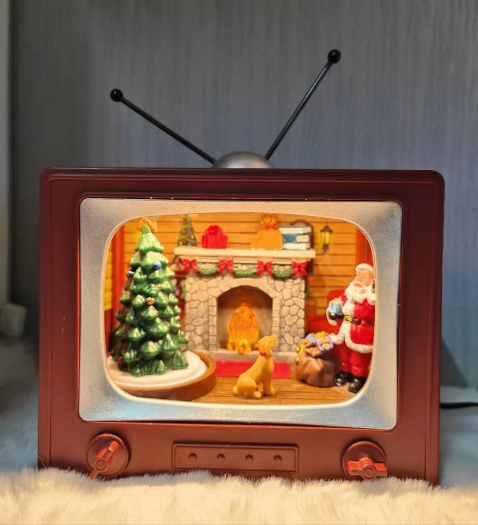 Mô Hình Trang Trí Tivi W806B Noel