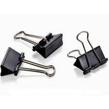 DELI E38562 Kẹp Sắt Đen Hộp Giấy-41MM (12C/H)