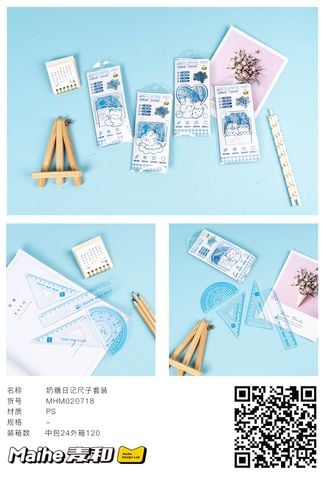 Bộ 4 Cây Thước Kẻ Mhm020718 H/24 MUST-HAVE