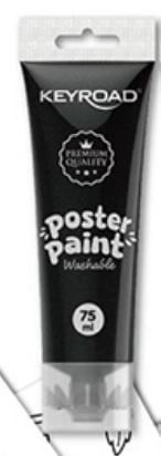 Màu Vẽ Keyroad ACRYLIC 75ML Đen KR972202
